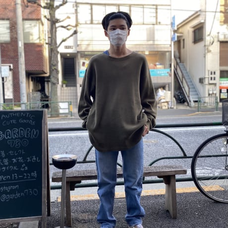 [USED] サーマル　オリーブ色