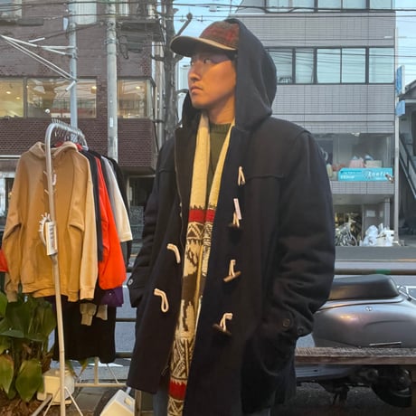 [USED] GAP シンプル ダッフル コート♡NAVY