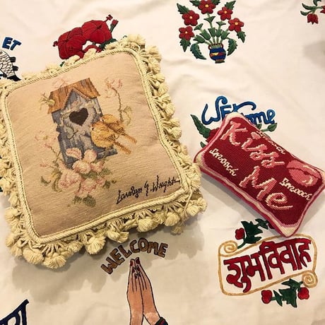 [USED] vintage クッション