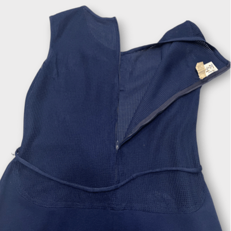[USED] メッシュノースリーブ　ロングワンピース💙