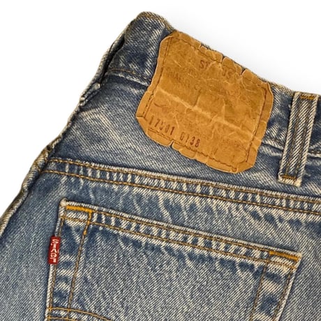 [USED] Levis 17501 made in USA. cutoff
