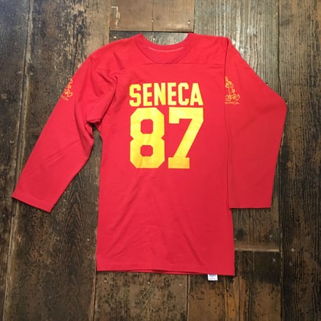 [USED]  80's  RUSSELL フットボールTee