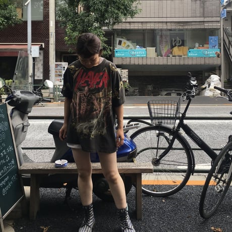[USED] 'SLAYER' バンドTee