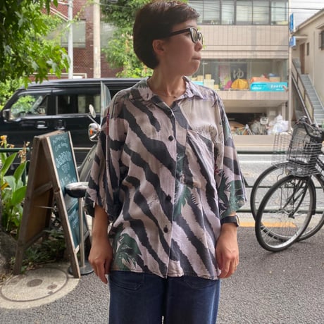 [USED] 100% RAYON "Casablanca" シャツ🏰
