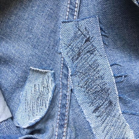 [USED] 80's Levis CUTOFF DENIM / W31 オレンジタブ
