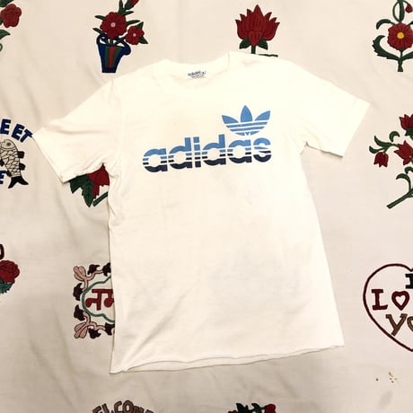 [USED] adidas  ちびSIZE ロゴTee ♡