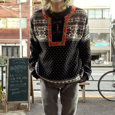 [USED]ノルウェー ノルディック ニット
