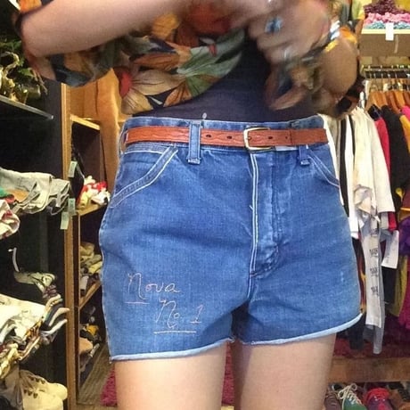 [USED] 手刺繍 70's Wrangrer CUTOFF DENIM / W29