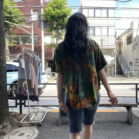 [USED] good nature レーヨンシャツ