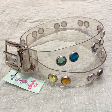 [USED]  キラキラビジュークリアBELT♡