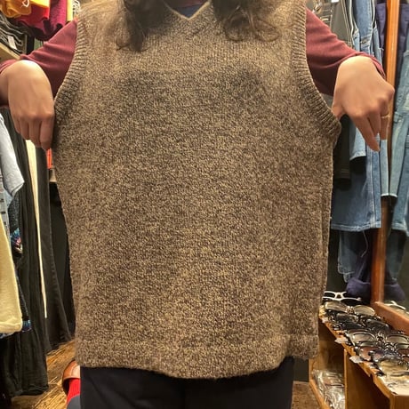 [USED] WOOL ニットベスト