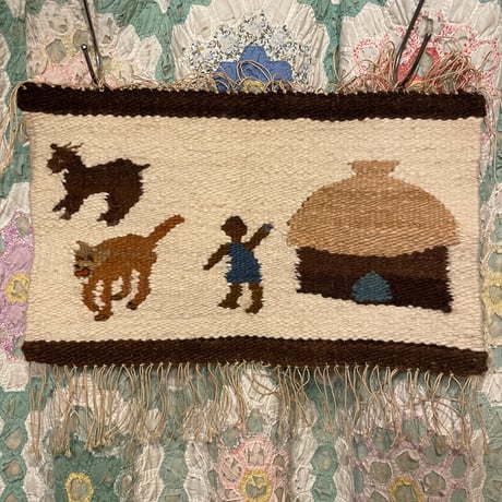 [USED] ヤギ使い🐐ラグマット（38×23cm）