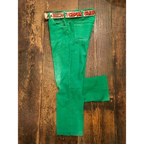 [USED] "GREEN"  OLD Levi's 517  コーデュロイパンツ