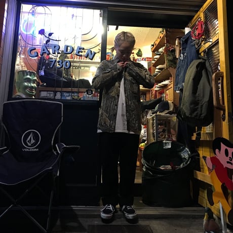 [USED]カモフラージュ柄 COTTONシャツ