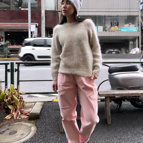 [USED]good ivory モヘア ラグラン KNIT 🥣♡