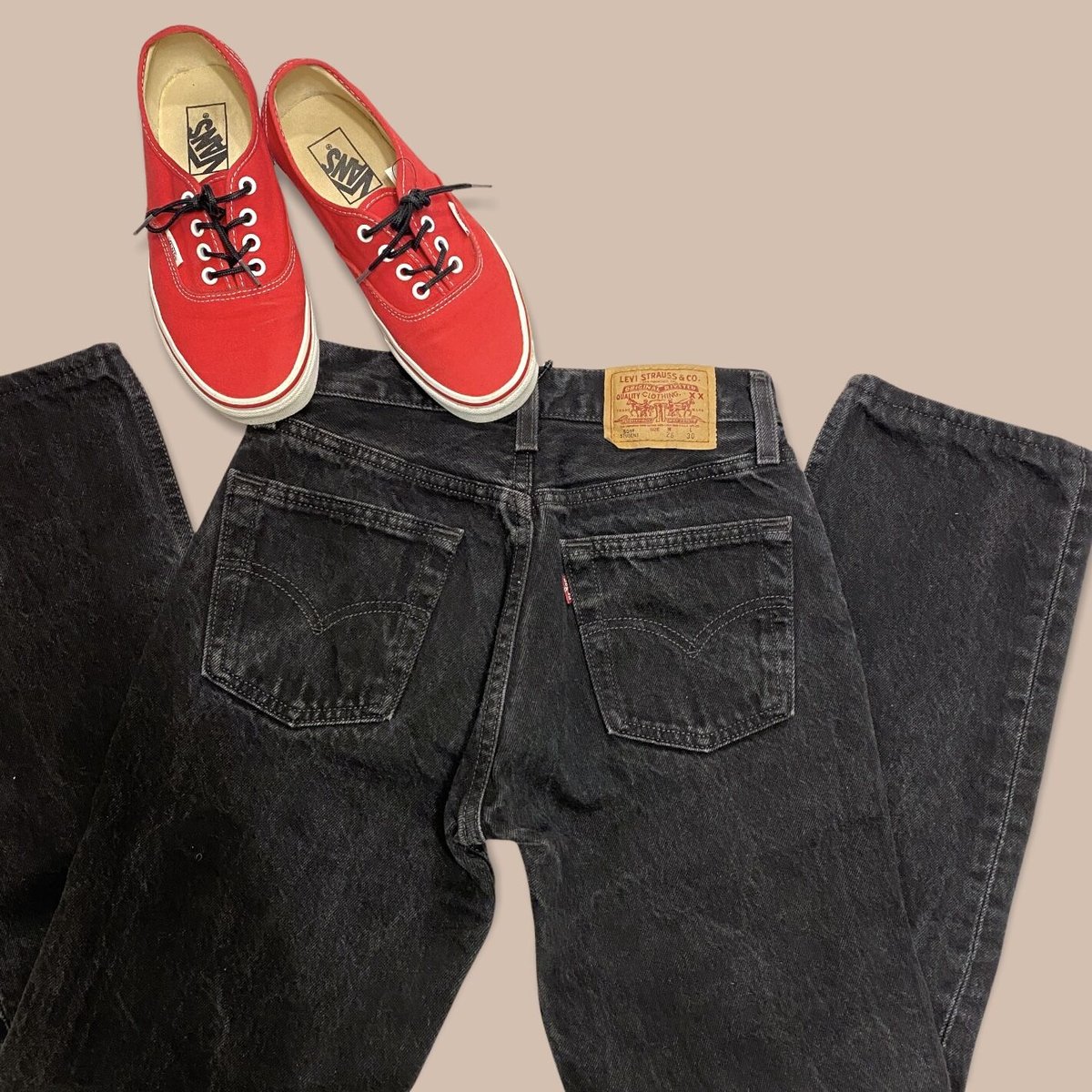 Levi's 501 student ストレートデニム USA Levi's 501 STUDENT STRAIGHT DENIM【W28】8 | Rendezboo