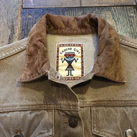 [USED] BROWNショート丈Denimジャケット