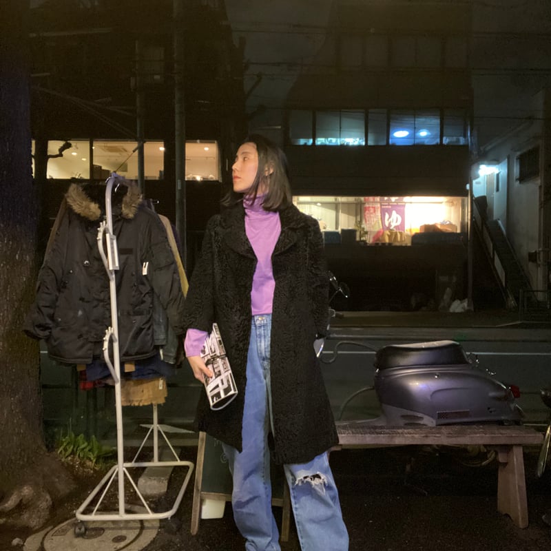 USED] Vintage! BLACAK アストラカンコート | garden730