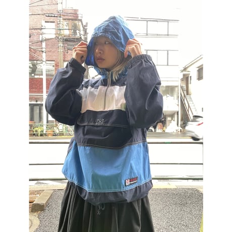 [USED]Blue🛜アノラックパーカー
