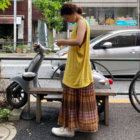 [USED] OLD "POLO SPORT"タンクトップ yellow