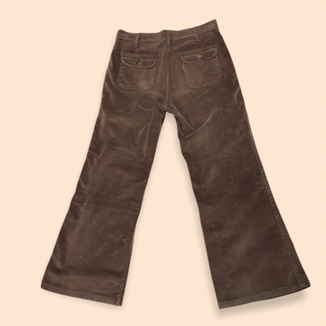 [USED]  70's Levis フレアパンツ/BROWN