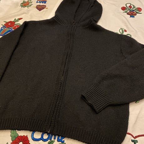 [USED] OLD ニット ZIP PARKA