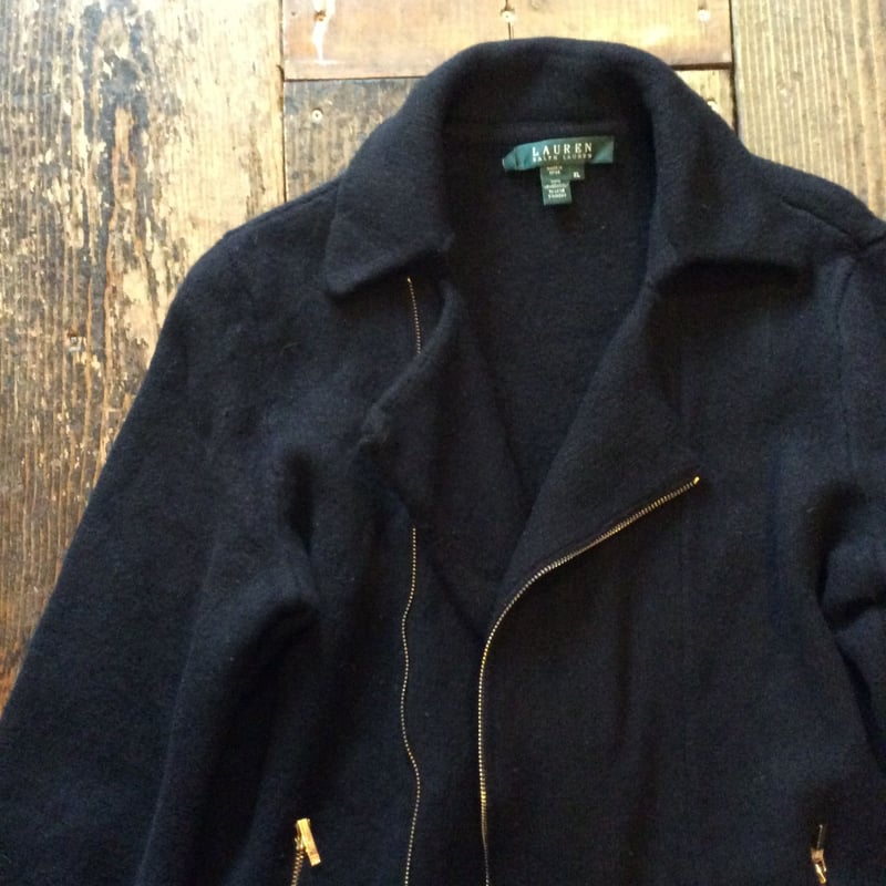 USED] Ralph Lauren ニットライダース JKT | garden730