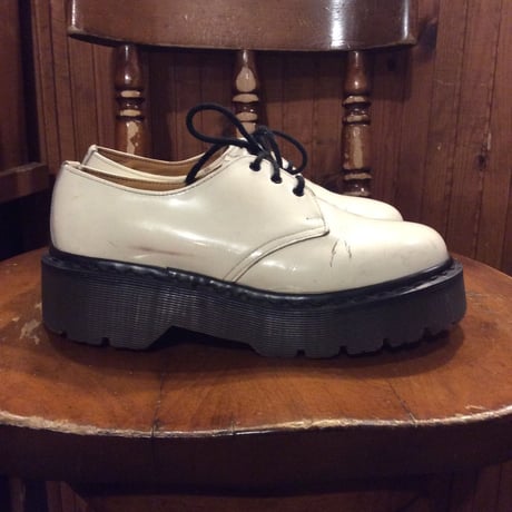 [USED] Dr.Martens  厚底 エナメル 3HOLE  made in England!