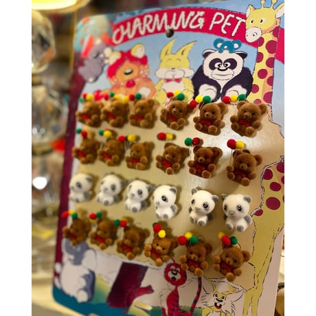 [DEADSTOCK] くま PINS / パンダ PINS