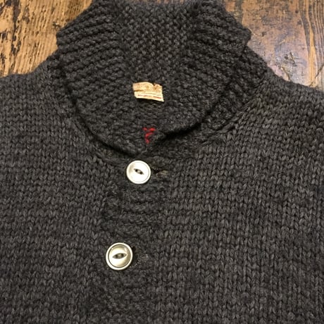 [USED] vintage ボーリング柄🎳⚡️カウチンニット