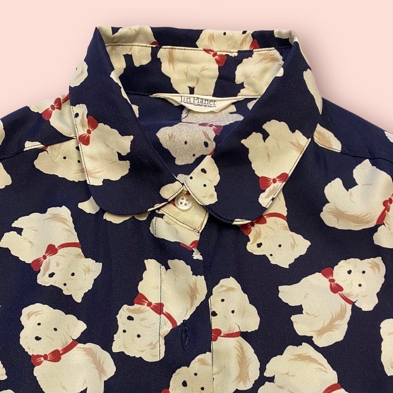 USED] ファンシー犬柄 SHIRTS 🐶 | garden730