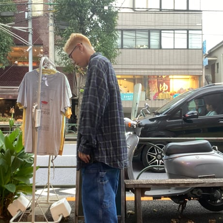 [USED］nautica  ロングスリーブシャツ
