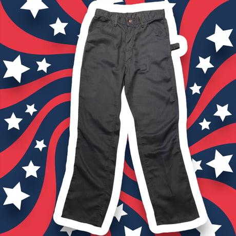 [USED] OLD BLACK PAINTER PANTS