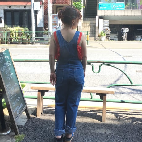 [USED] vintage Dickies  デニムオーバーオール