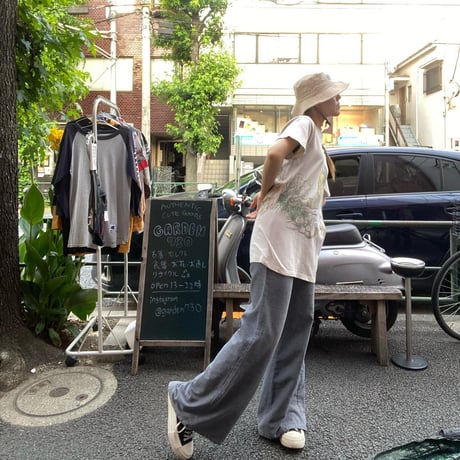 [USED] ワイド フレアパンツ