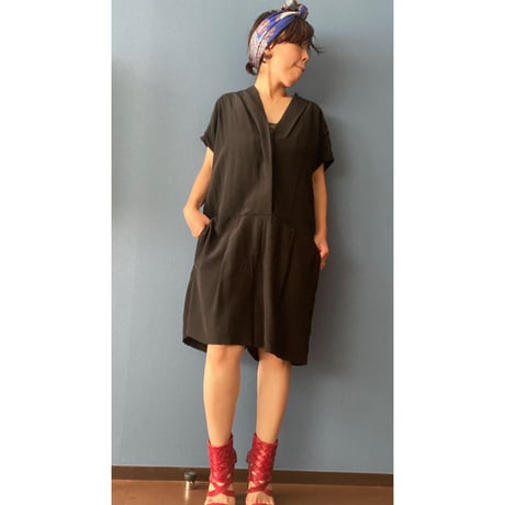 [USED] BLK  SILK オールインワン