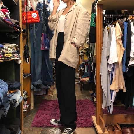 [USED] 100％リネン♡JKT