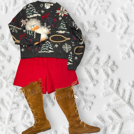 [USED]"REI" winter handmade knit 🎄