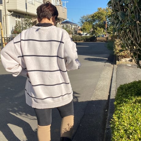 [USED] 'CHAPS' RALPH LAURENコットンニット