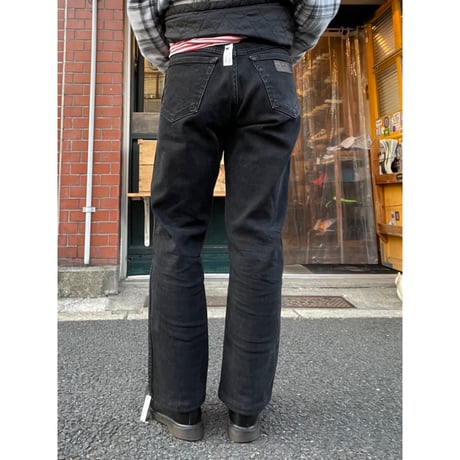 [USED] wrangler BLACK ストレッチデニム