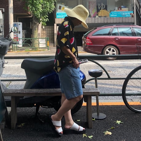 [USED] フルーツ柄シャツ