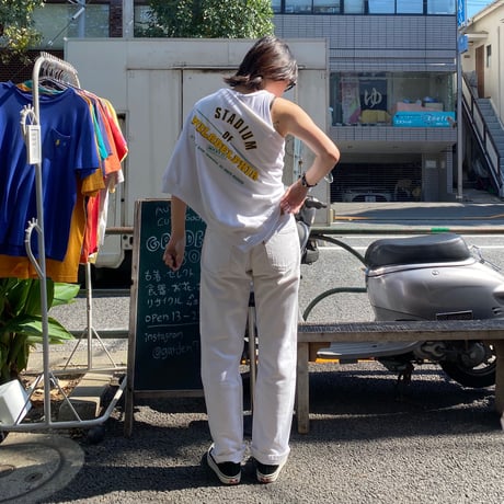 [USED] Levi's 501 WHITE🤍made in POLAND