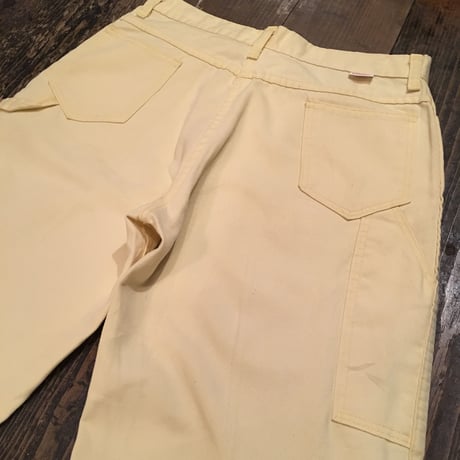[USED] さわやかLemon YELLOWペインターパンツ