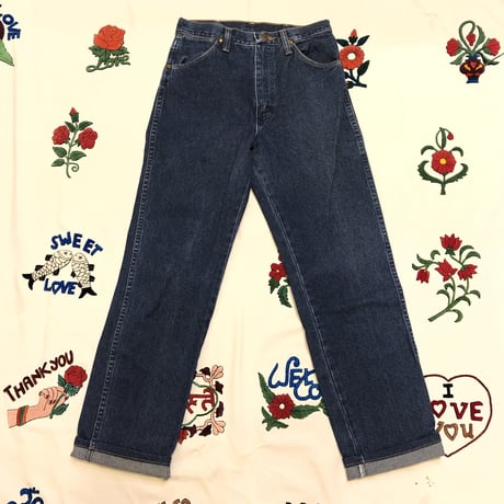 [USED] Wrangler 濃紺 テーパードデニム
