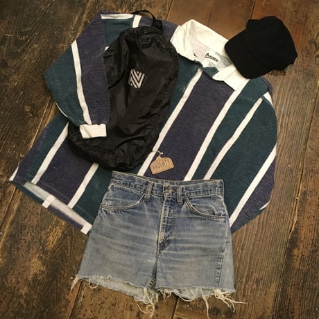 [USED]ふかふか♡OLDラガーシャツ