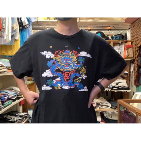 [USED]  BLACK 龍 Tee