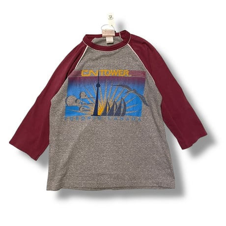 [USED] vintage ラグラン Tee