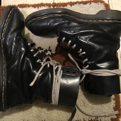 [USED] Dr.martens made in ENGLAND. 10HOLE BLACK
