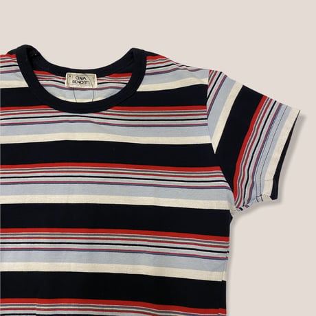 [USED] イイ色マルチボーダーTee♡