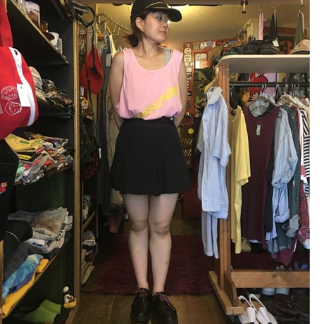 [USED] DOT柄シフォンスカート